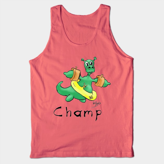 Champ Tank Top by Happy Horror Coffee Break